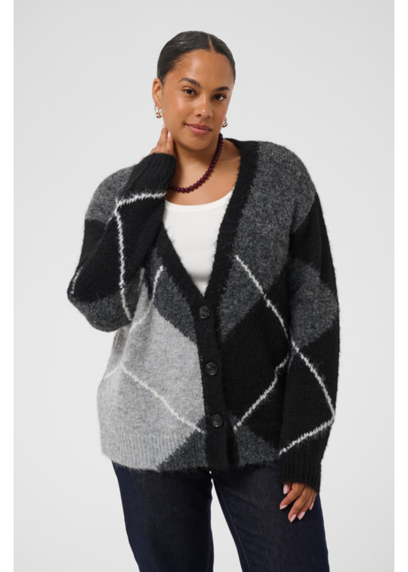 KAFFE KAFCUR FW26 KCKIT KNIT CARDIGAN