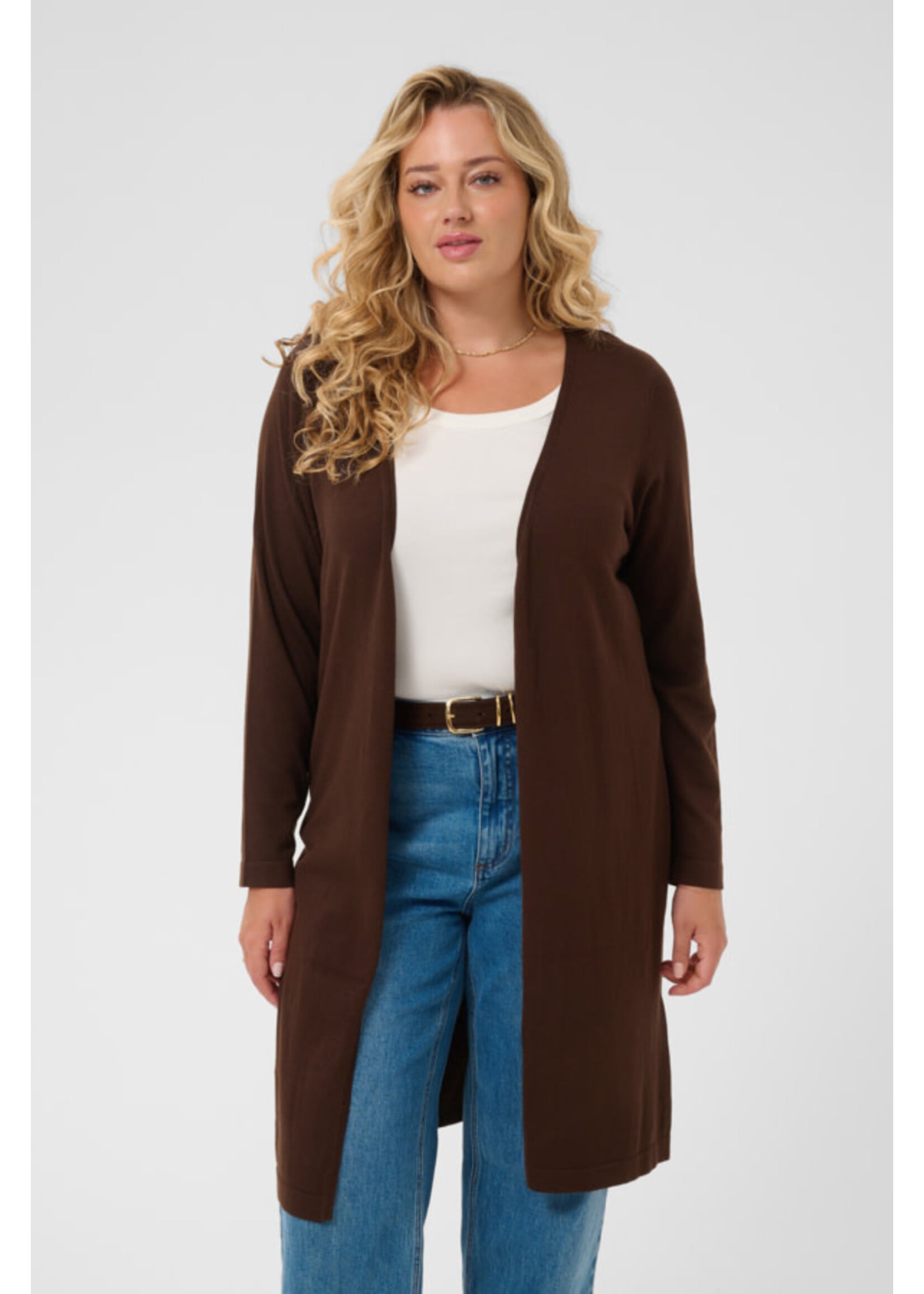 KAFFE KAFCUR FW26 KCFARSIA LONG CARDI