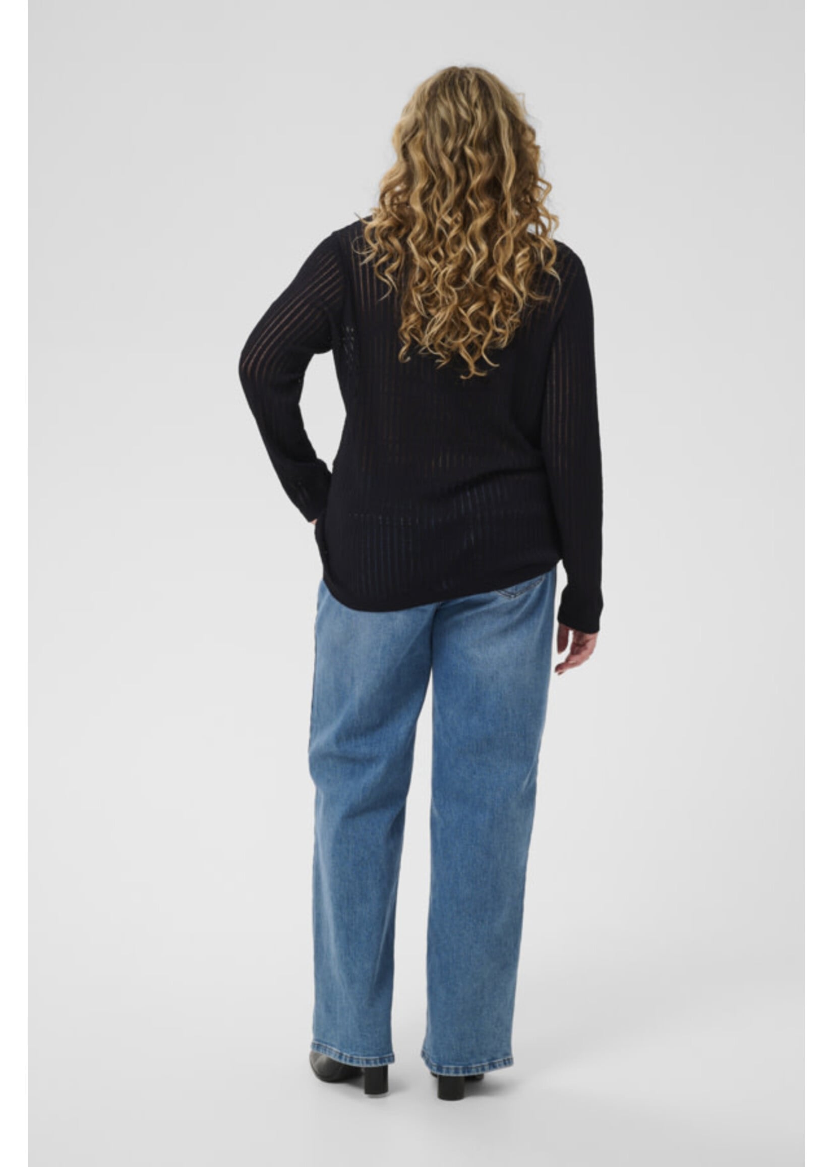 KAFFE KAFCUR FW26 KCABELINE PULLOVER