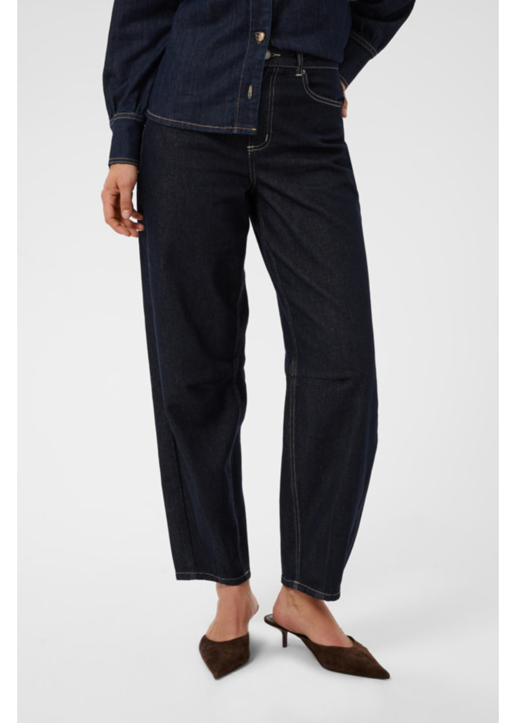 KAFFE KAF FW26 KAGHITA BARREL JEANS