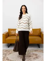 ORANGE FASHION VILLAGE OFV FW26  CASCADING CONTOUR SWEATER