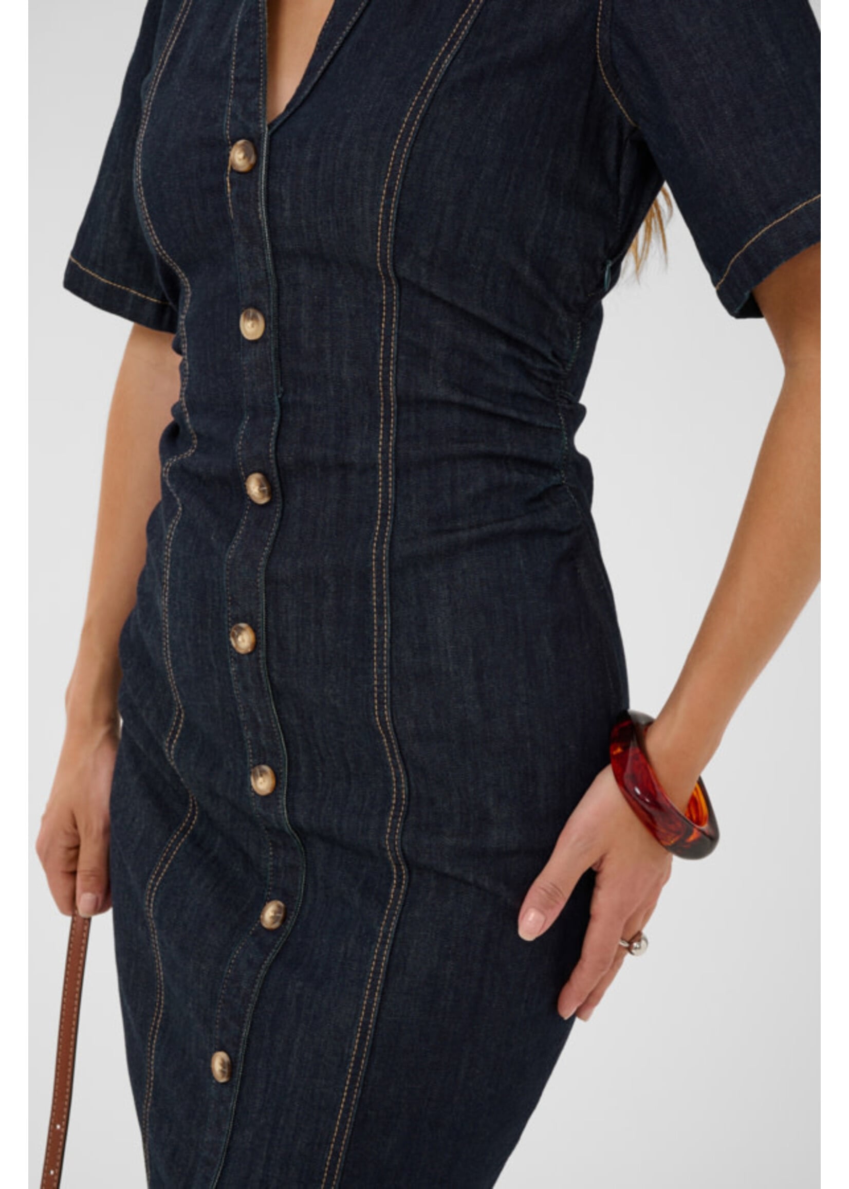 KAFFE KAF FW26 KAMOLLY DENIM DRESS