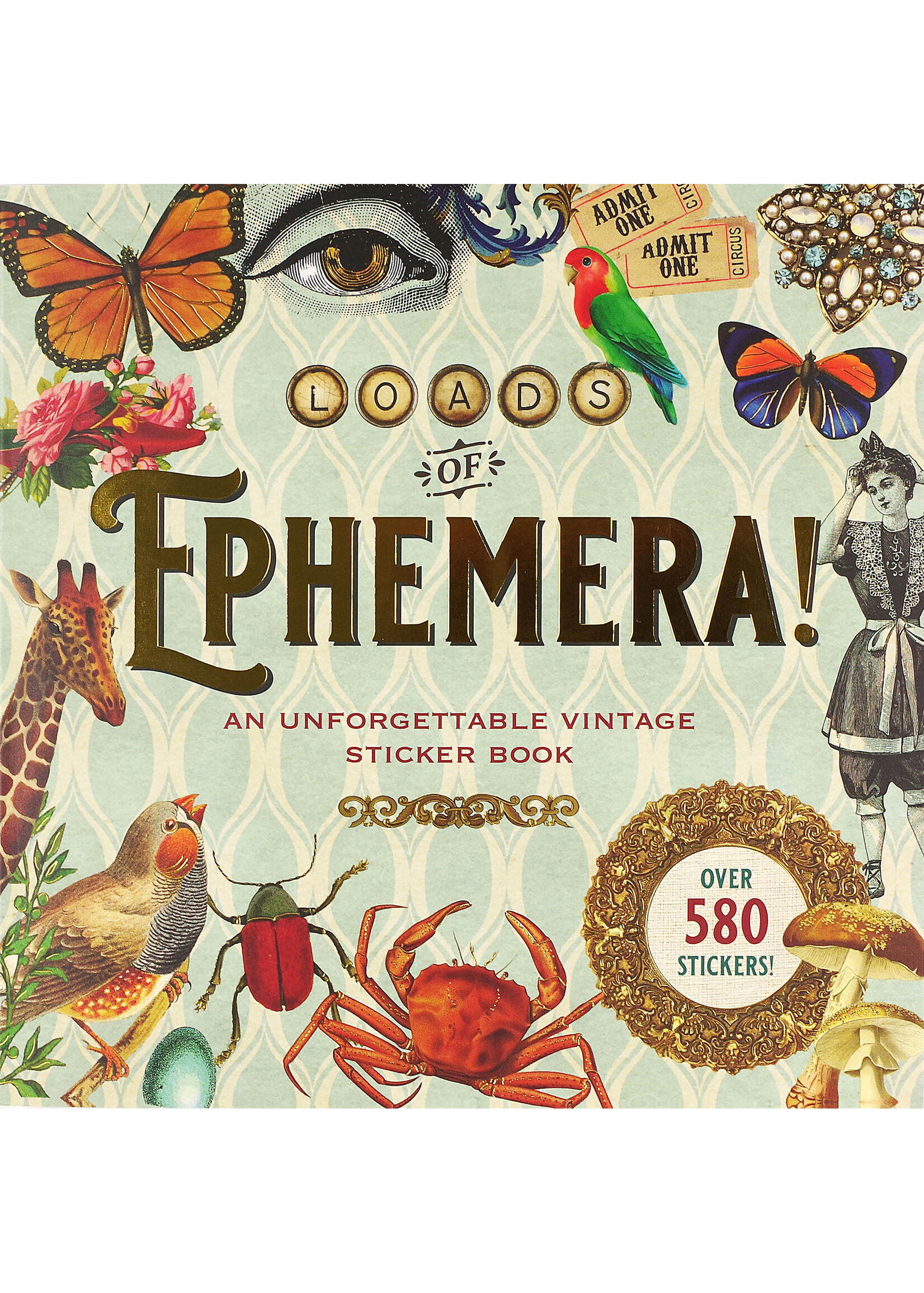 PPP ADULT STICKER BOOK EPHEMERA