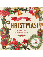 PPP ADULT STICKER BOOK MERRY & BRIGHT