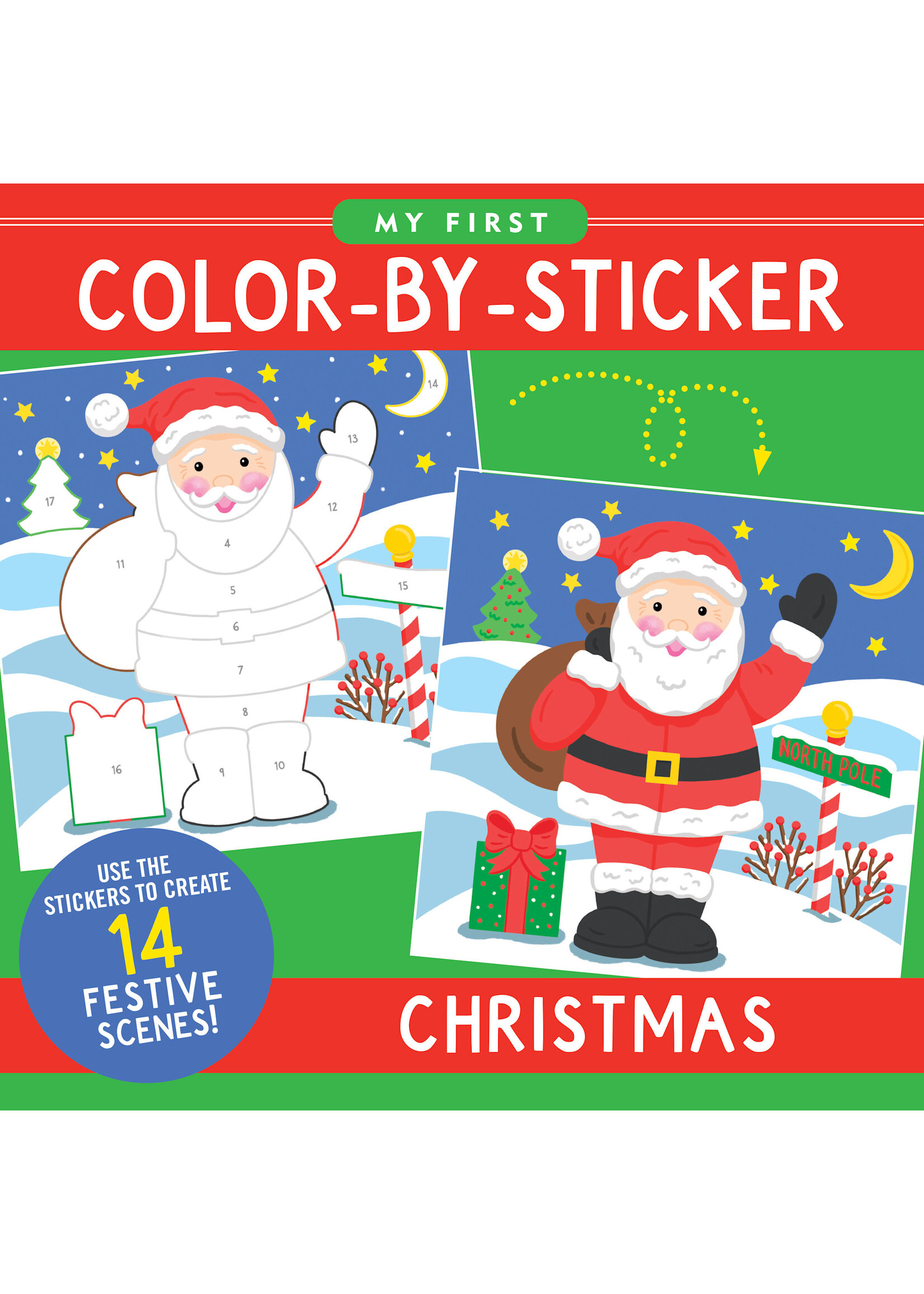 PPP MY FIRST STICKER BOOK  CHRISTMAS