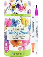 PPP MARKERS (60) DUAL TIP COLOUR
