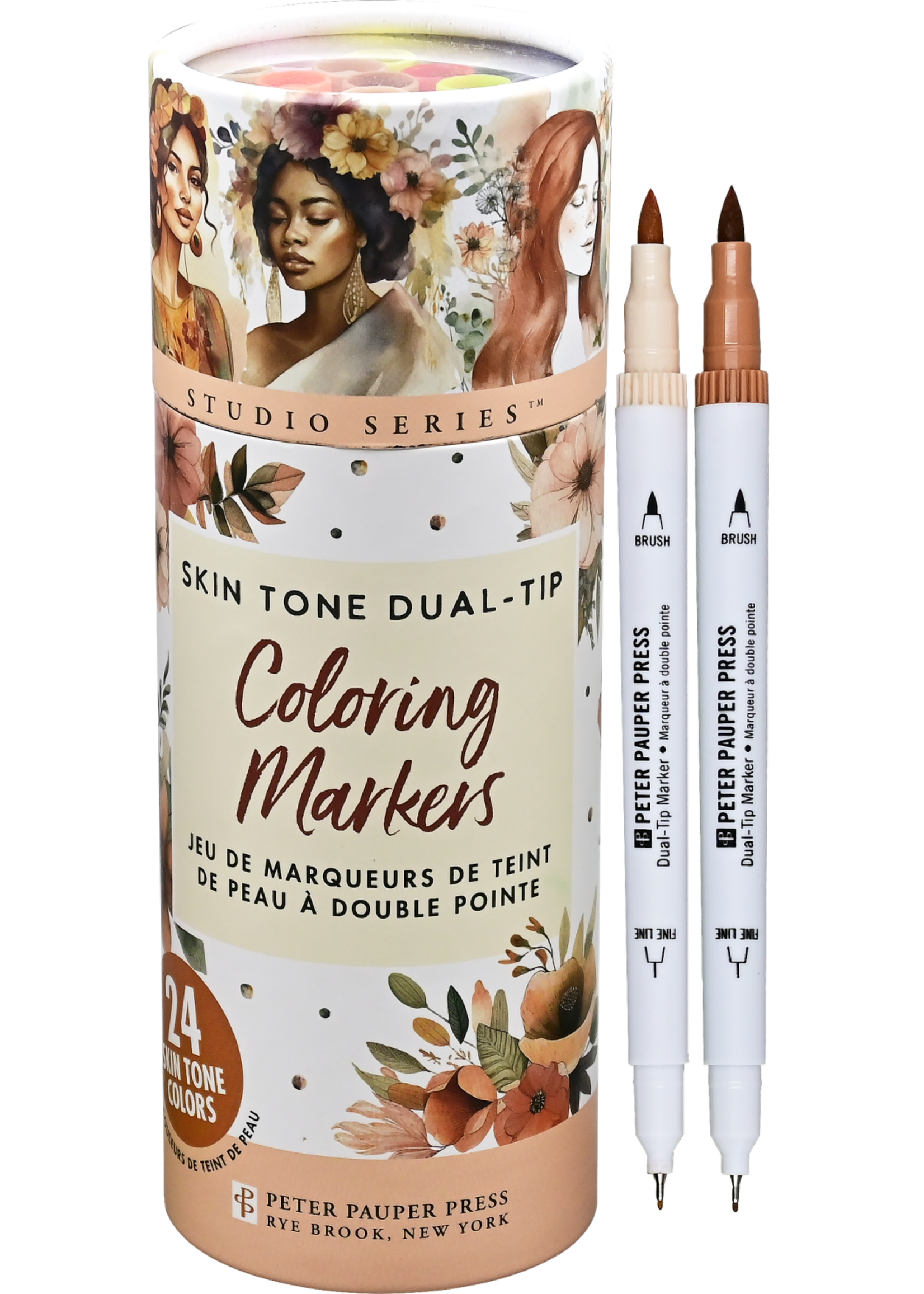 PPP DUAL-TIP SKIN TONE MARKERS