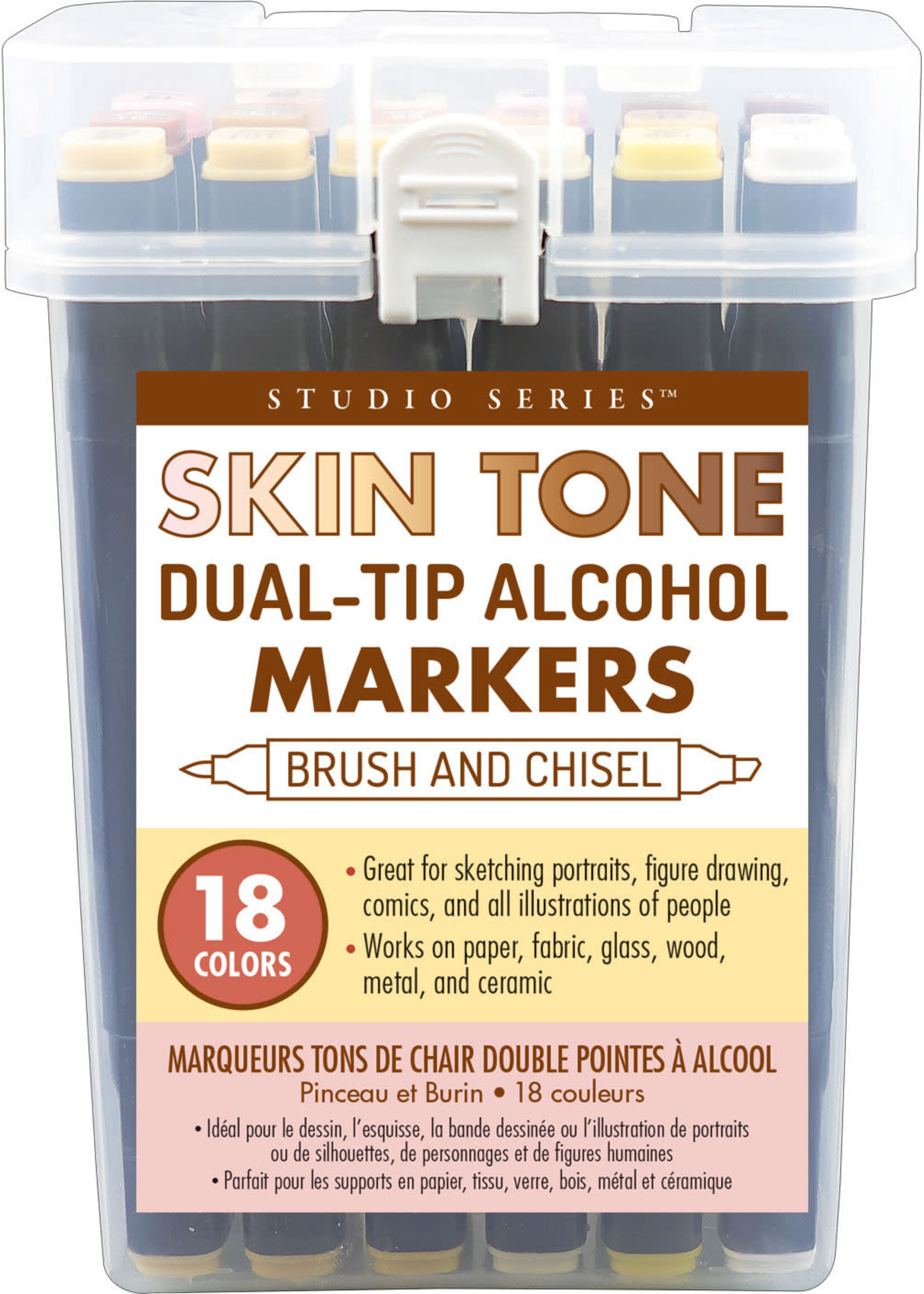 PPP DUAL-TIP SKIN TONE ALCOHOL MARKERS