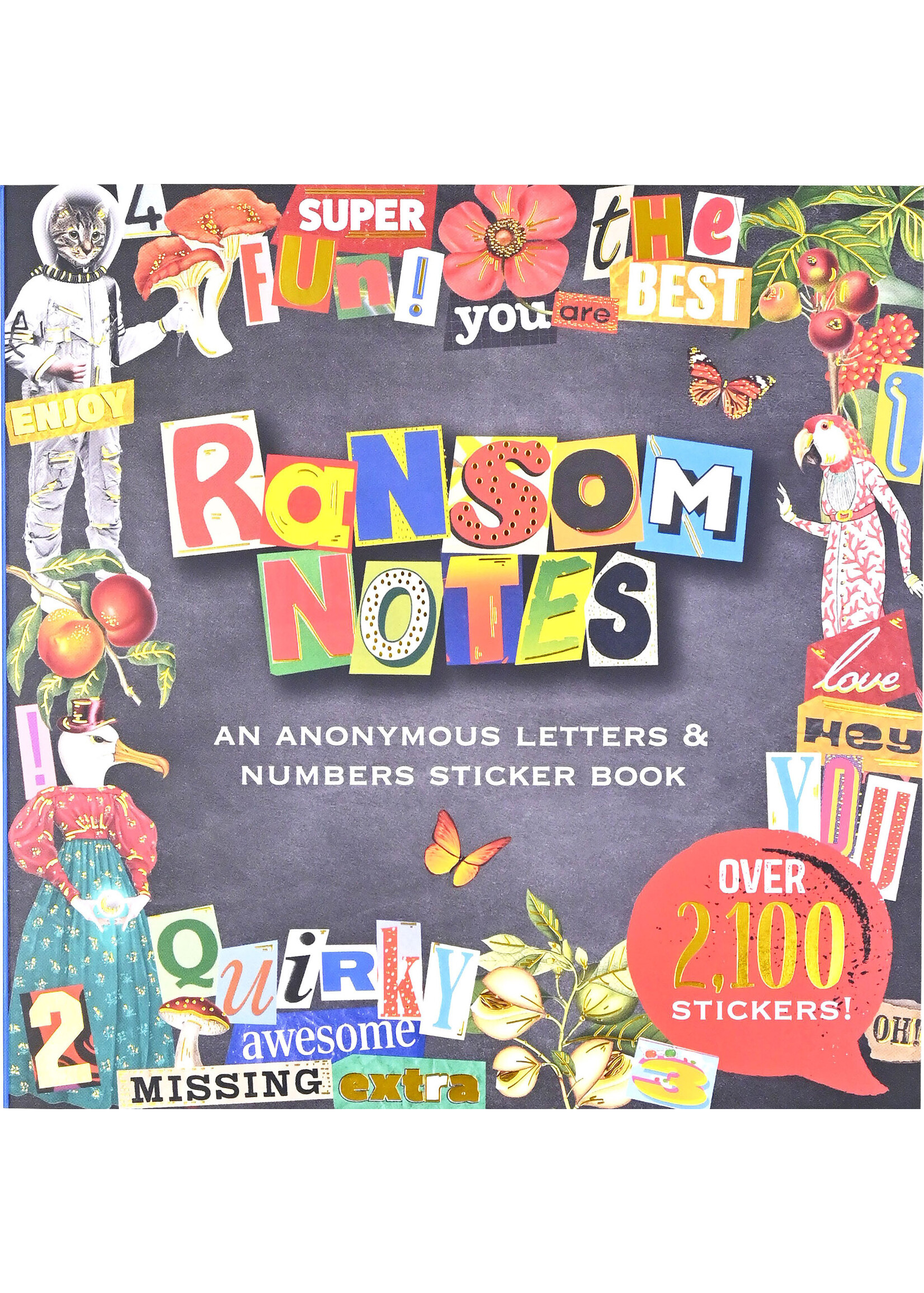 PPP ADULT STICKER BOOK RANSOM NOTES