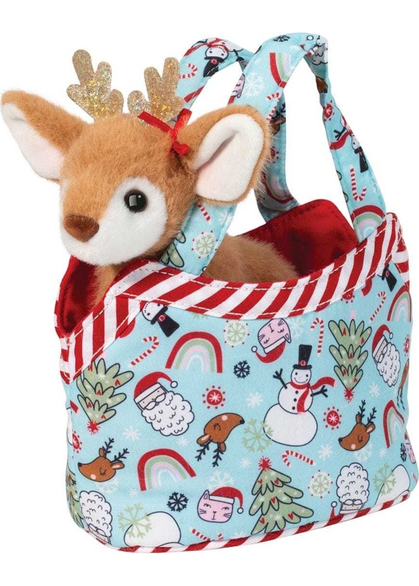 DUG  SAK CHRISTMAS W/REINDEER