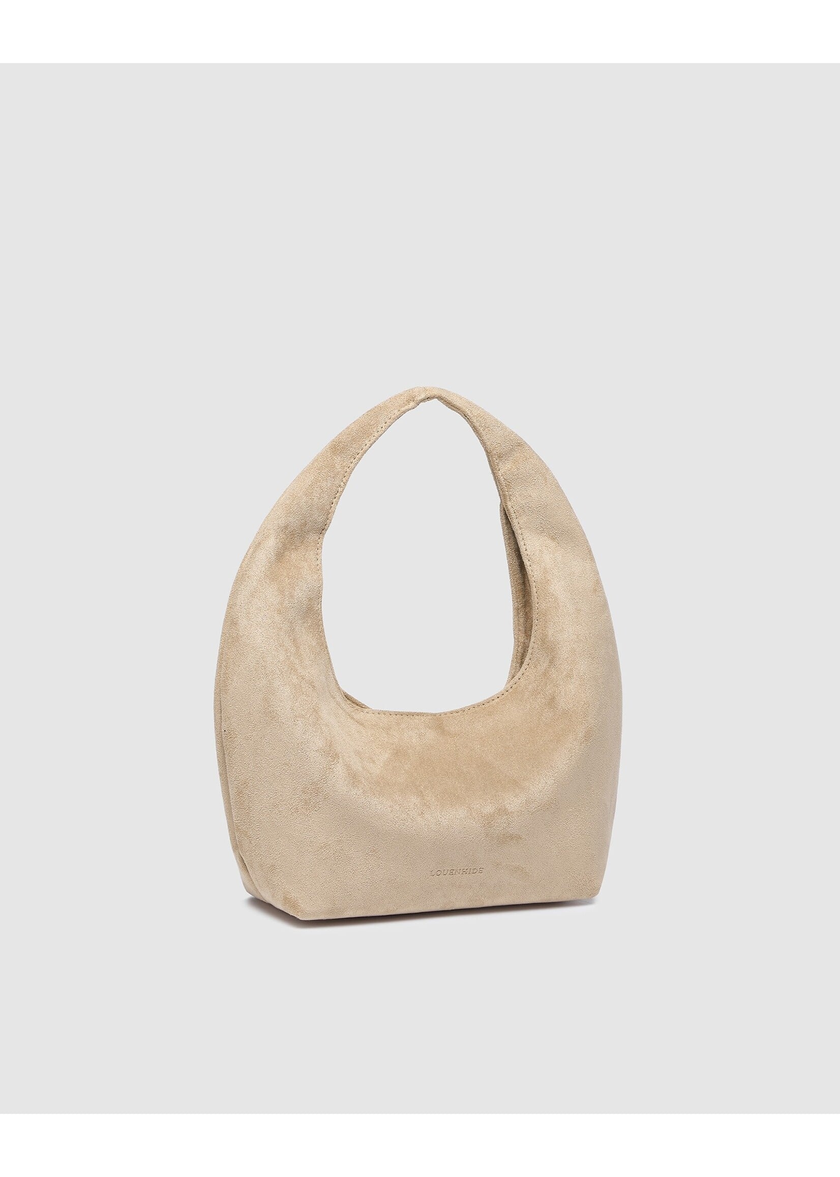 Mini Monaco Shoulder Bag - Suede Blonde