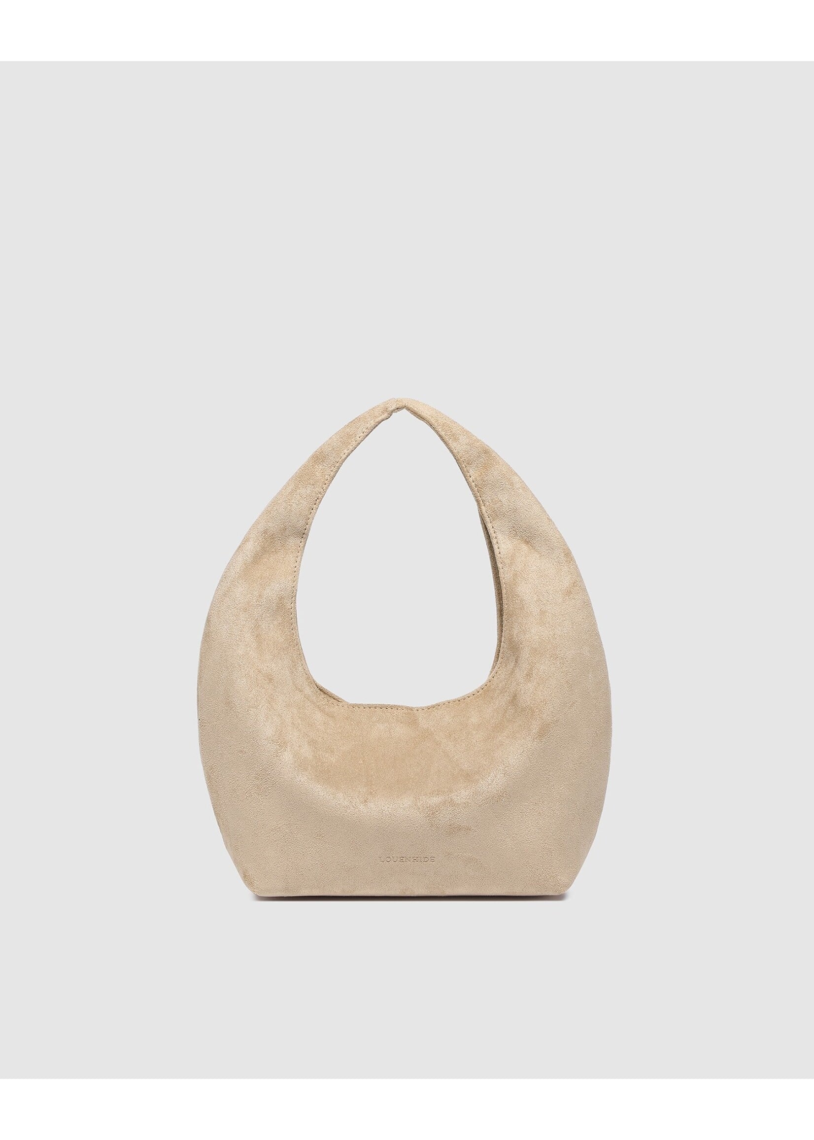 Mini Monaco Shoulder Bag - Suede Blonde
