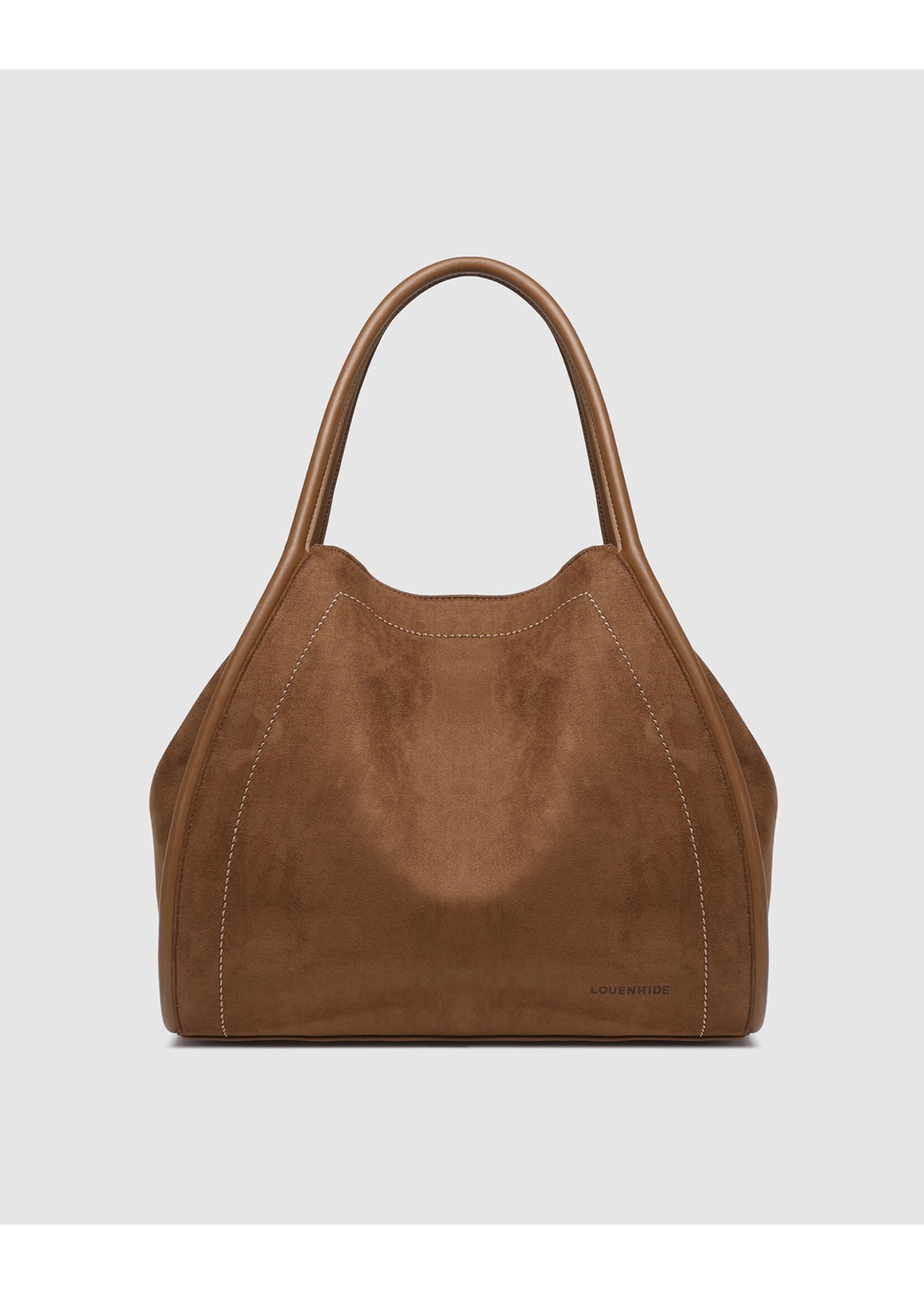 Sutton Shoulder Bag - Suede Tan