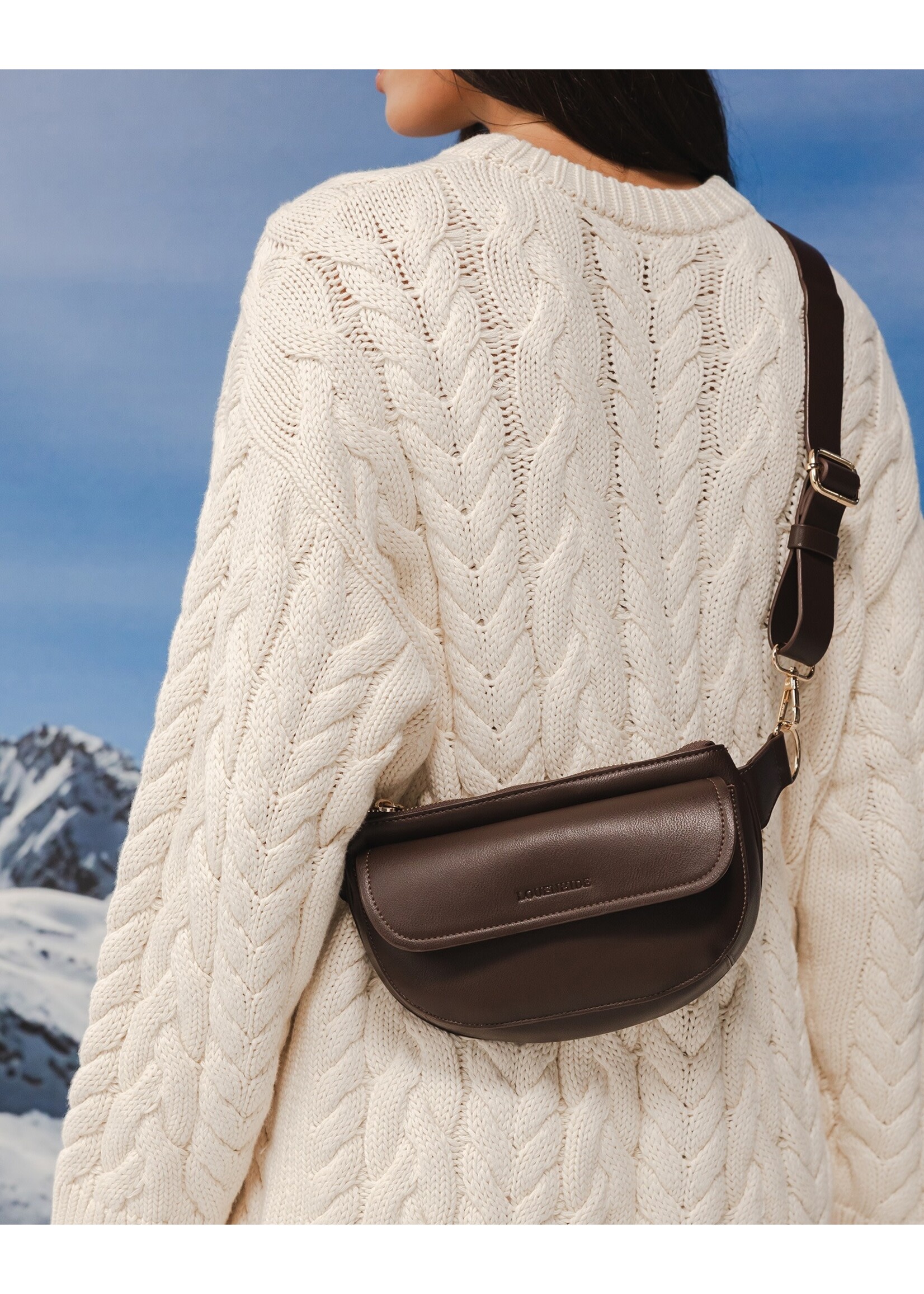 Lola Belt Bag - Chocolate