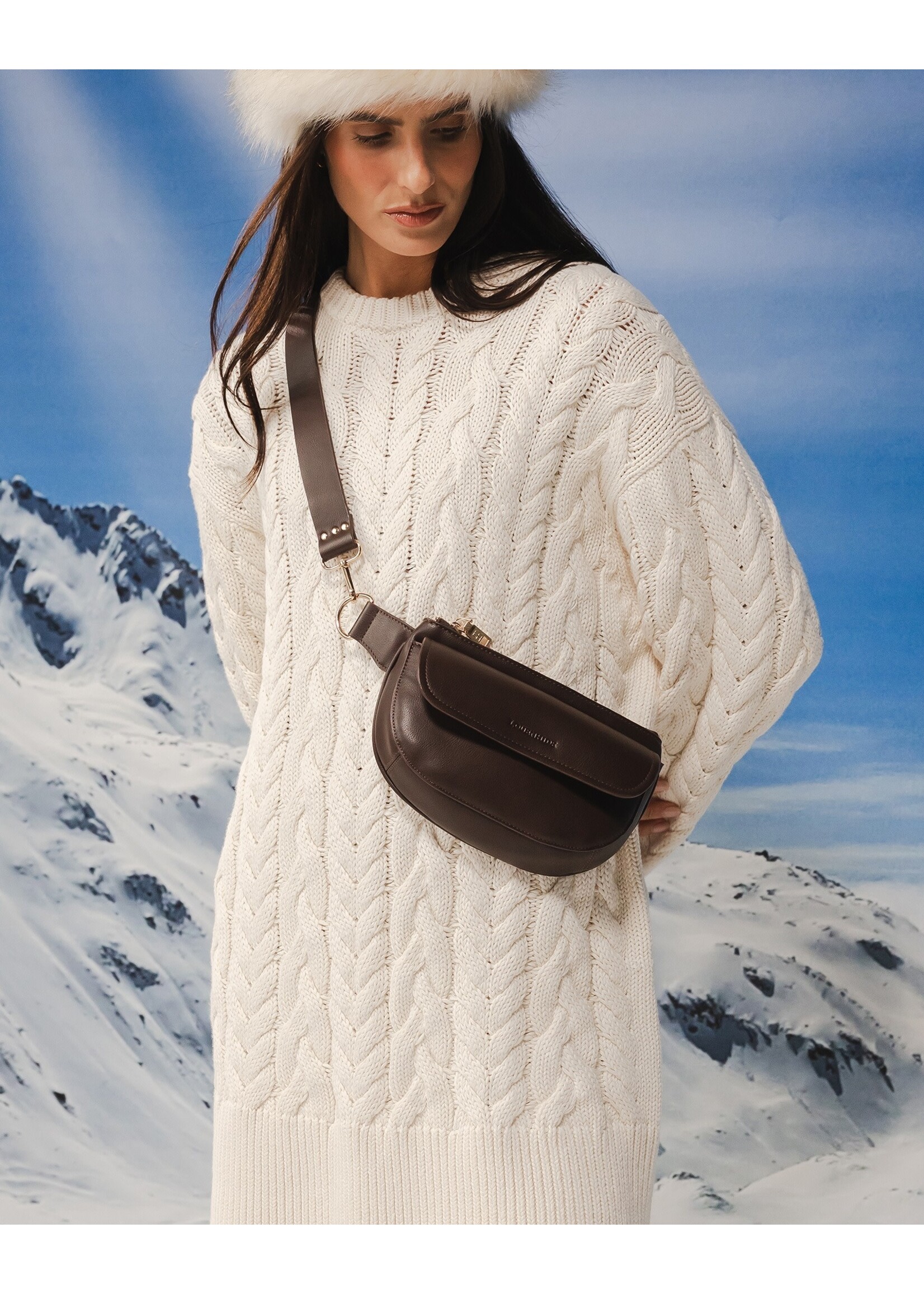 Lola Belt Bag - Chocolate