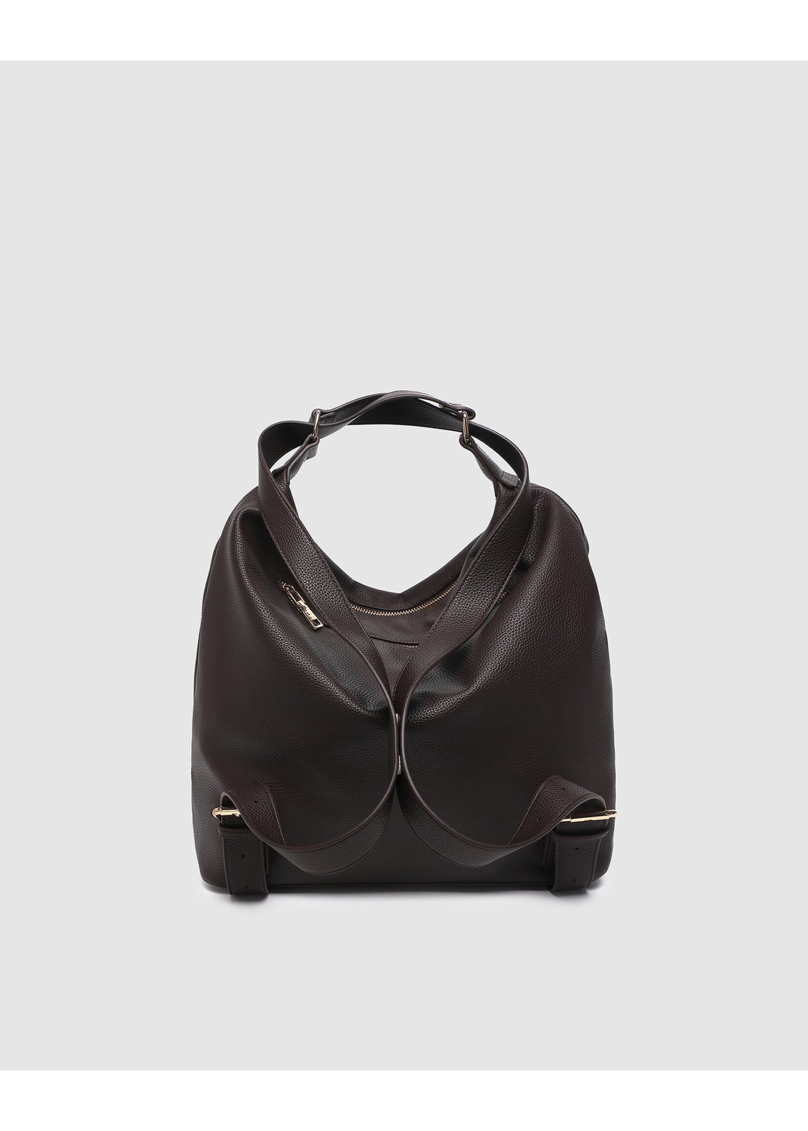 Miley Convertible Backpack - Chocolate