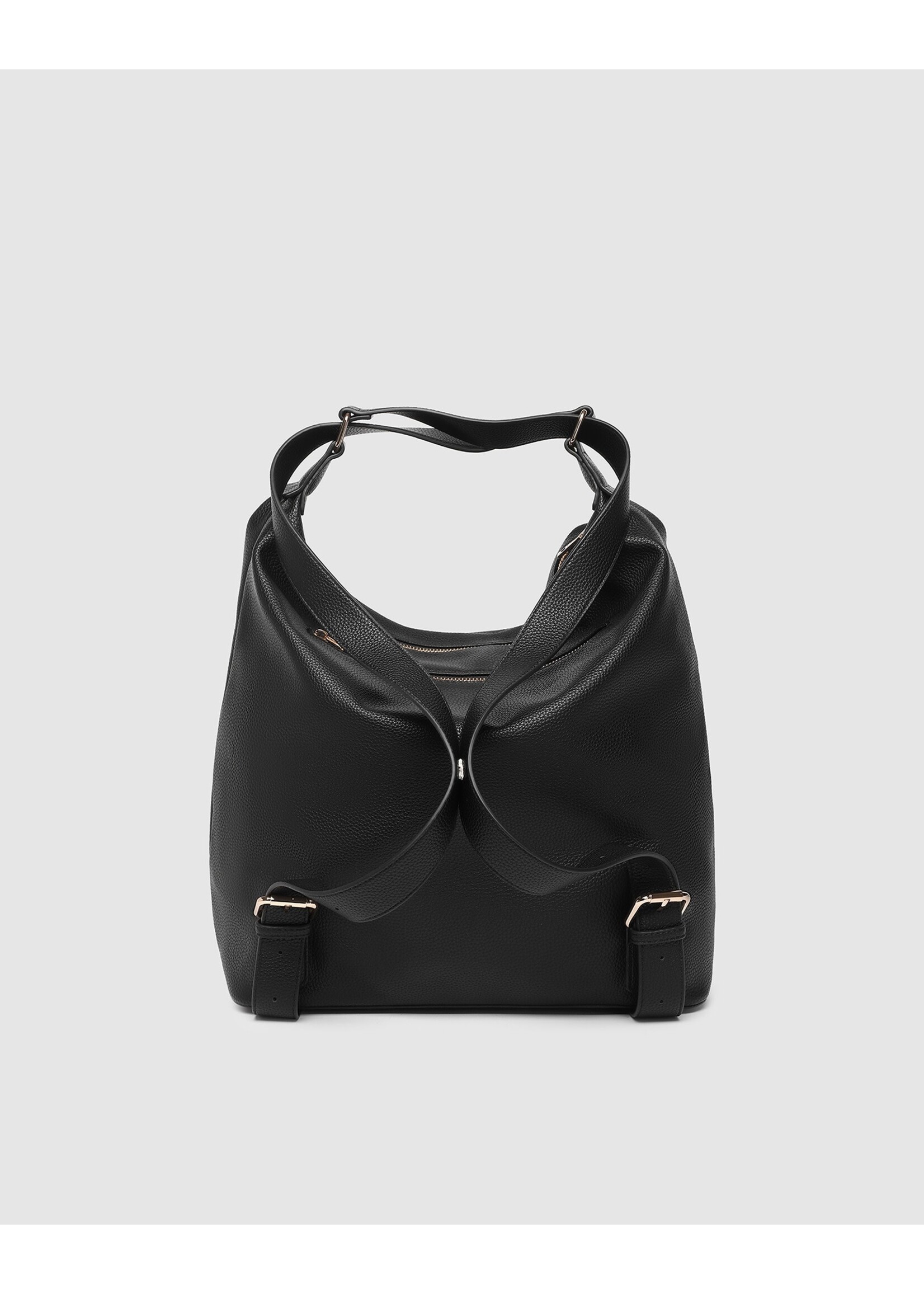 Miley Convertible Backpack - Black