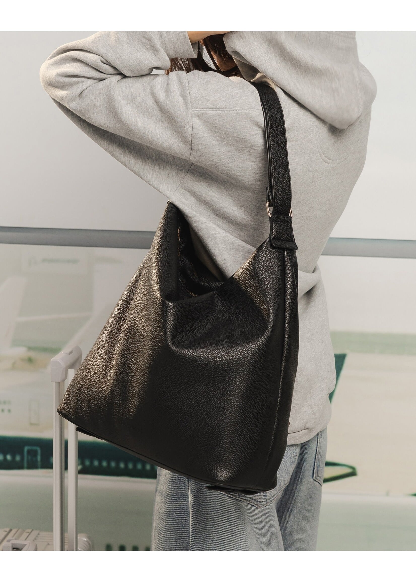 Miley Convertible Backpack - Black