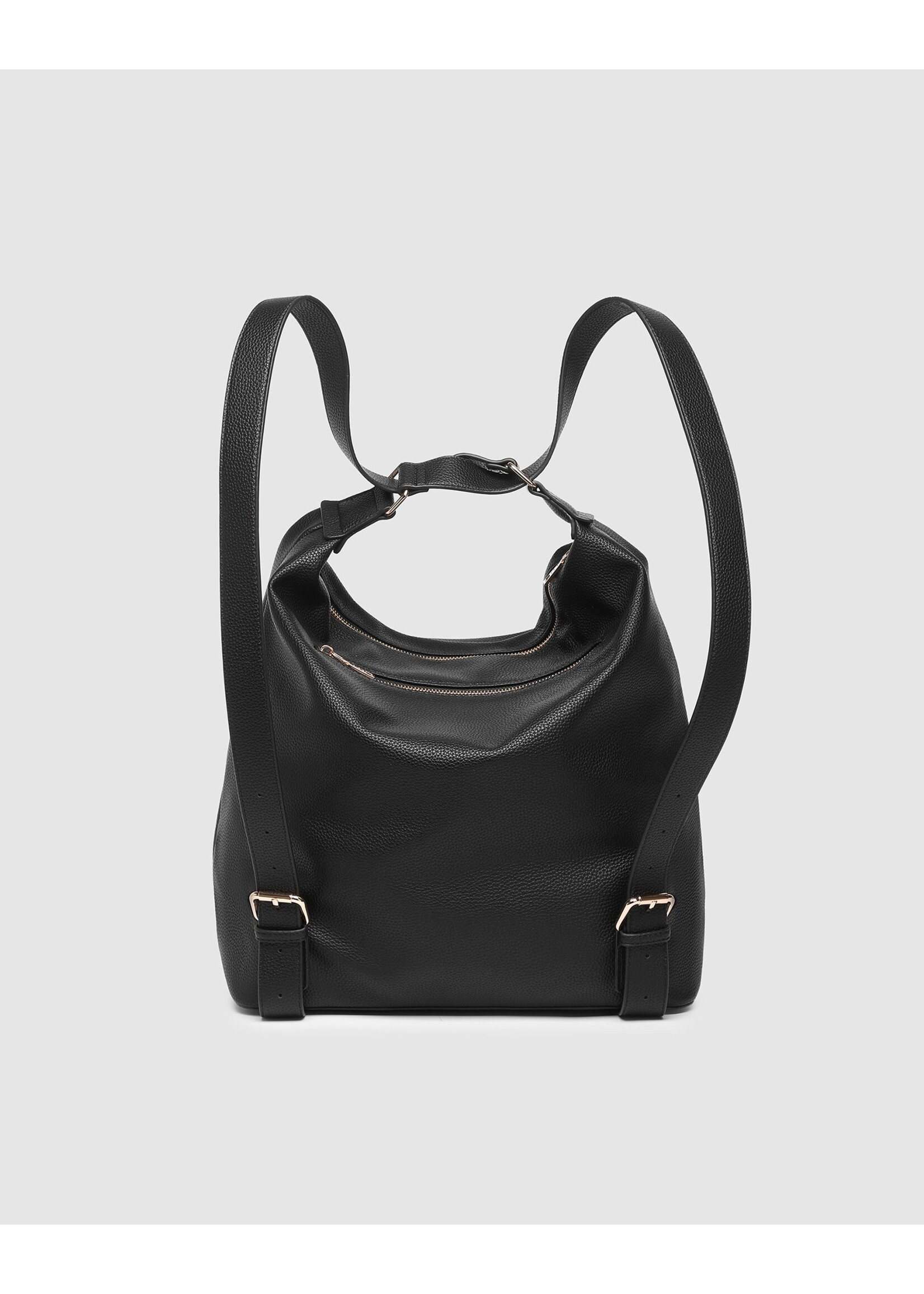 Miley Convertible Backpack - Black