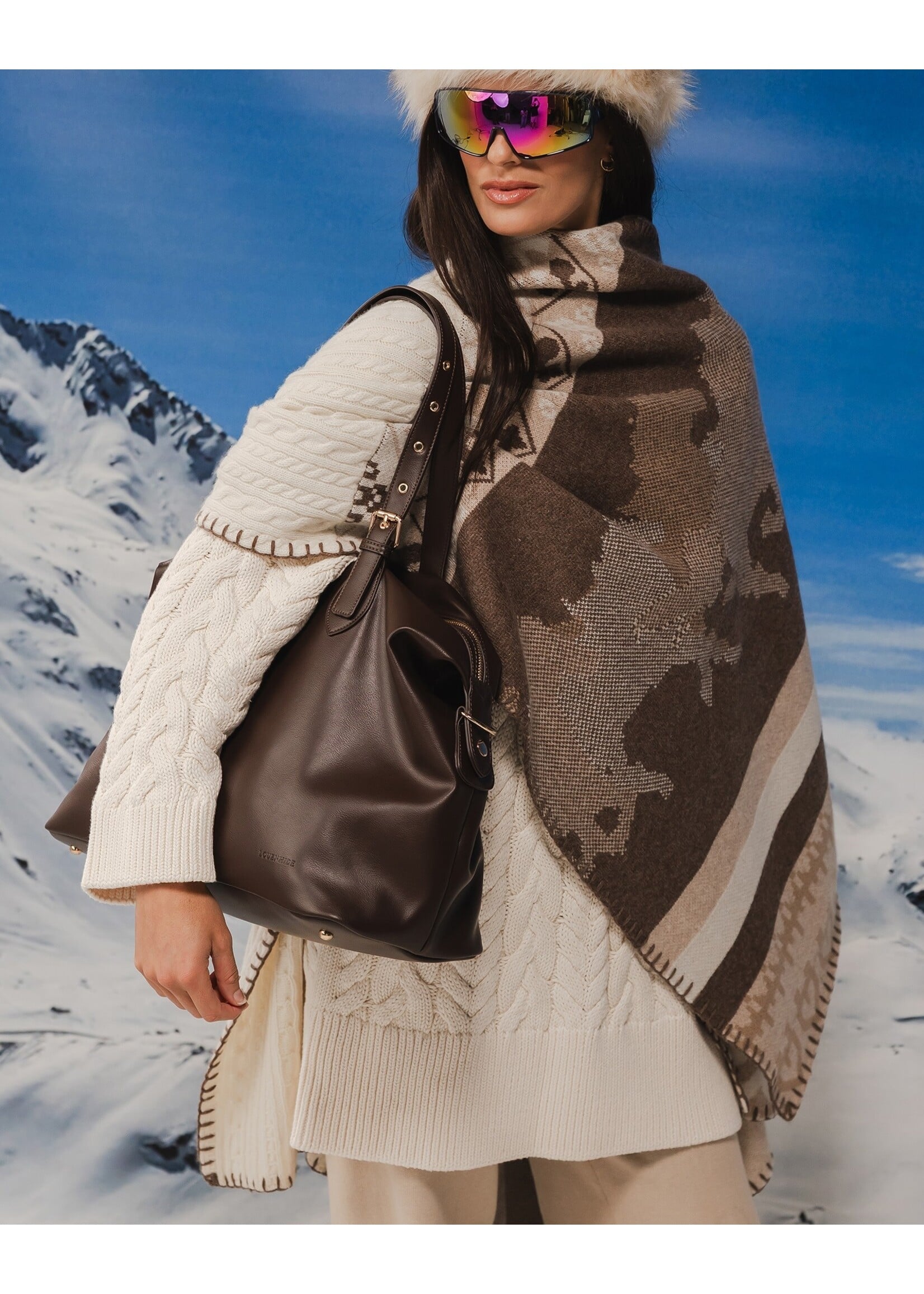 Hampton Tote Bag - Chocolate