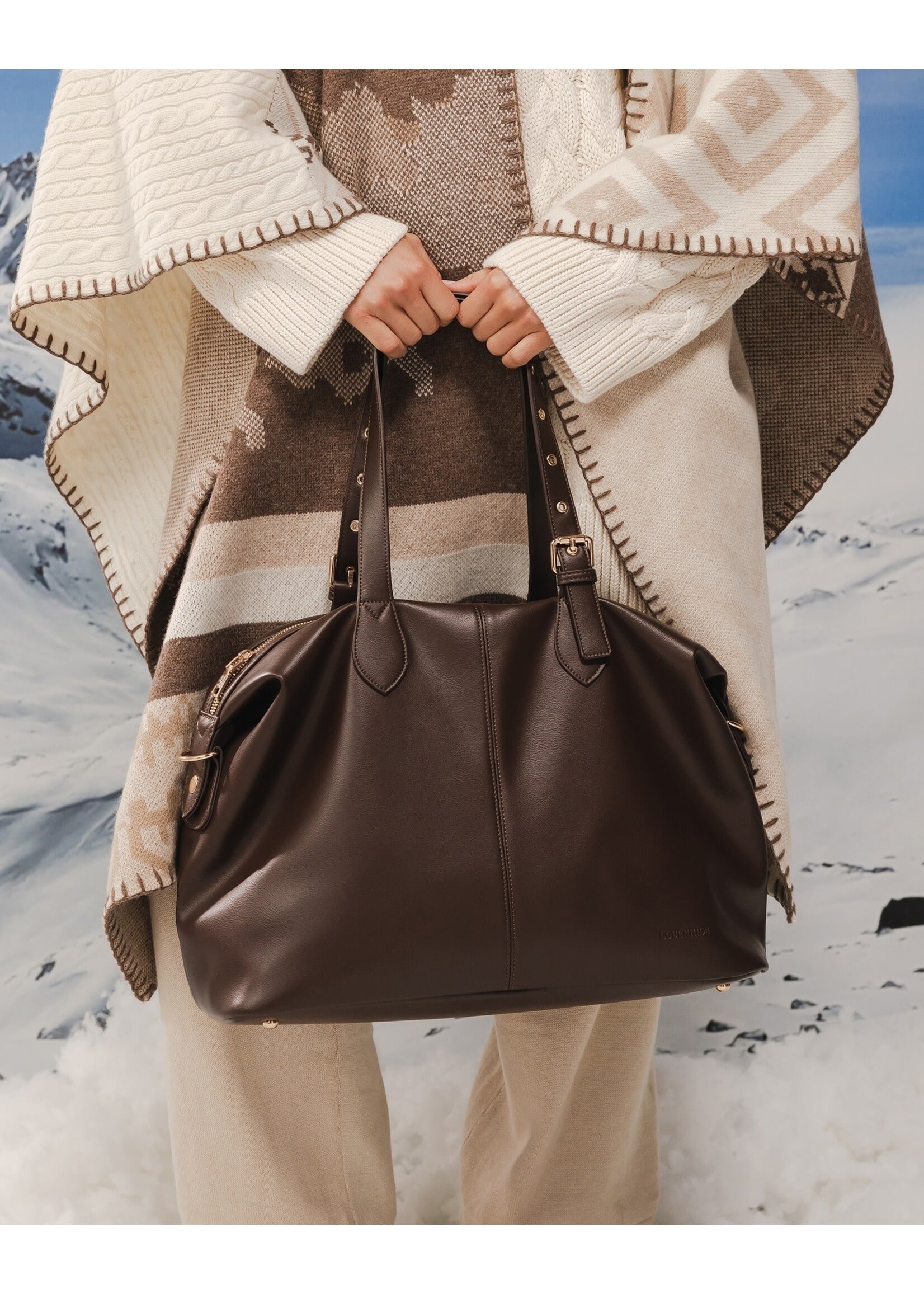 Hampton Tote Bag - Chocolate