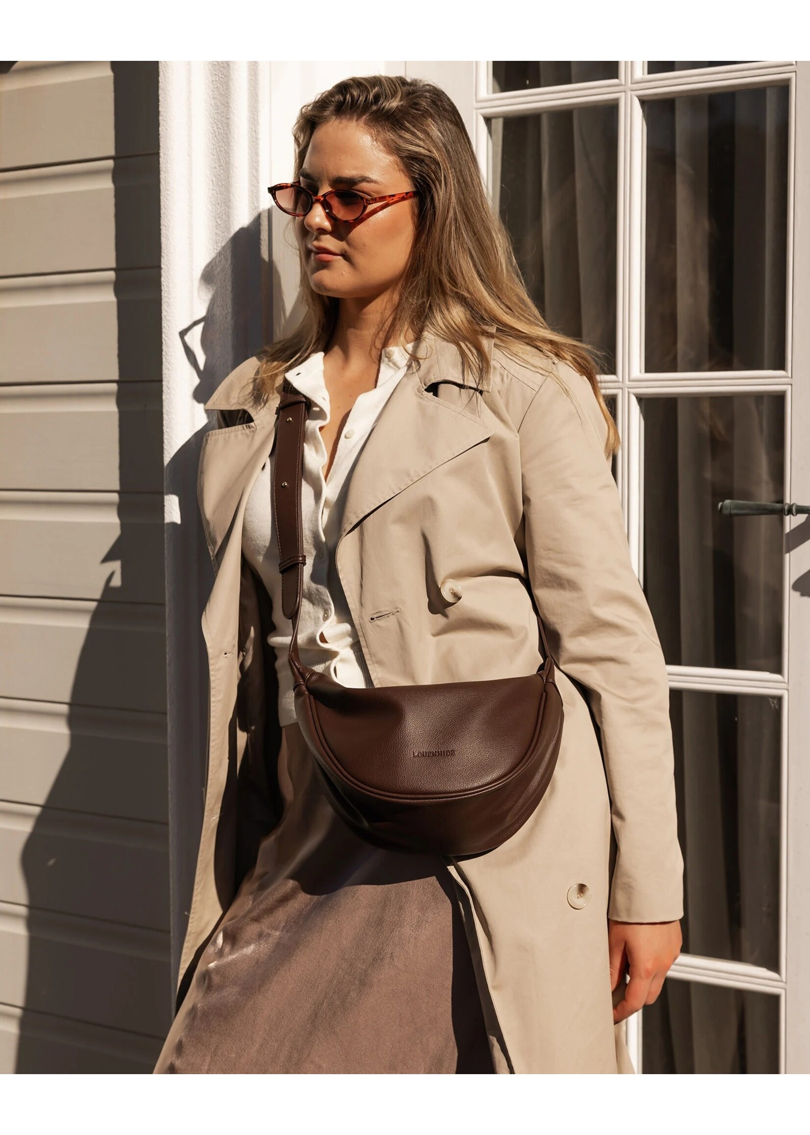 Sylvia Sling Bag - Chocolate