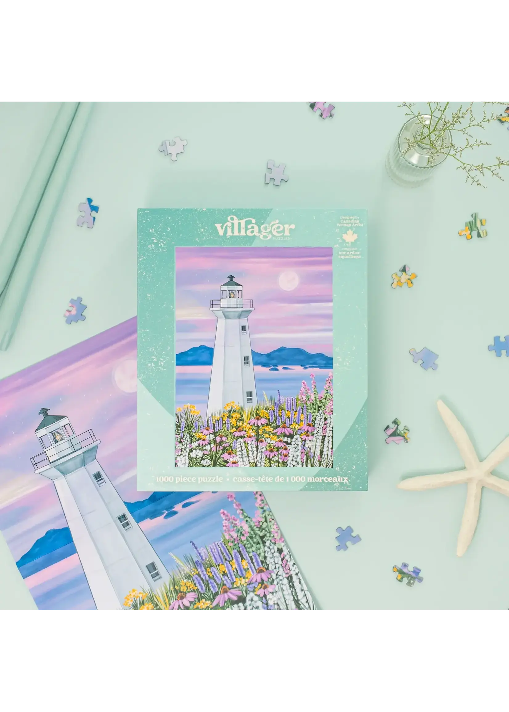 villager VILLAGER PUZZLES 1000 PIECE HARBOUR LIGHTHOUSE