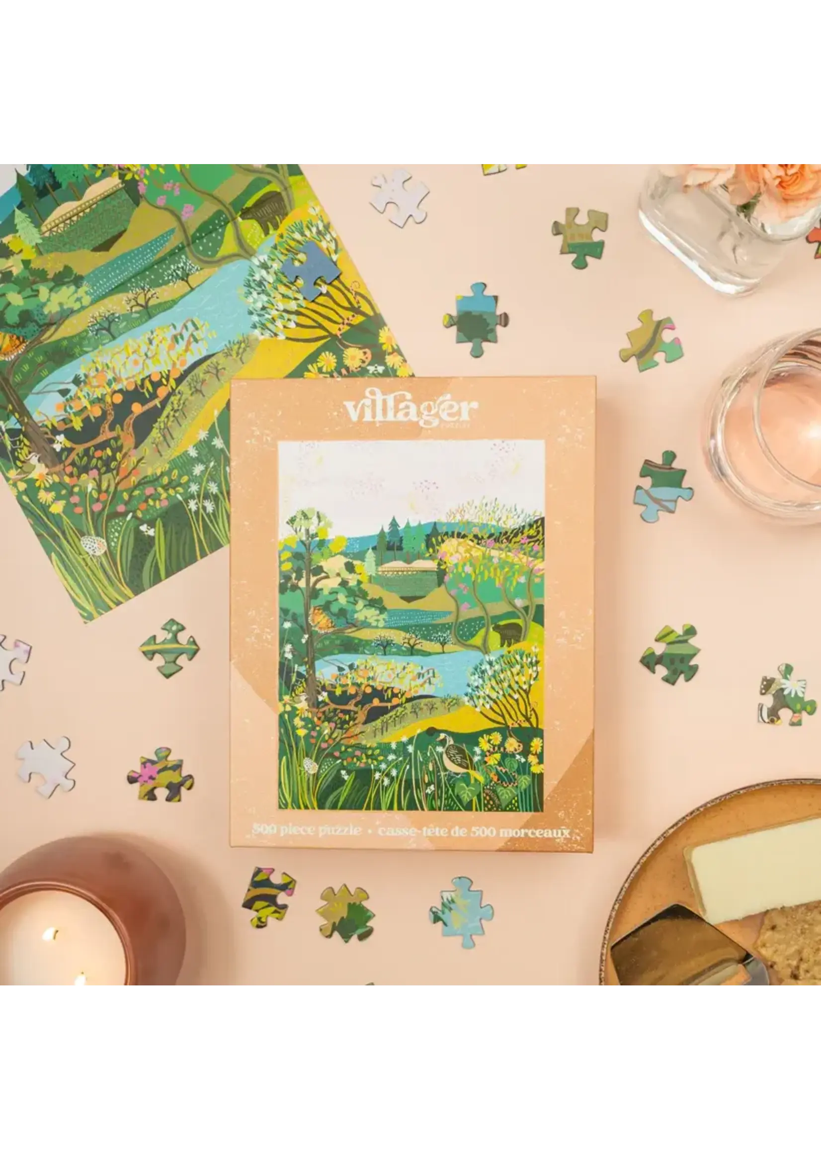 villager VILLAGER PUZZLES 500 PIECE OKANAGAN VALLEY