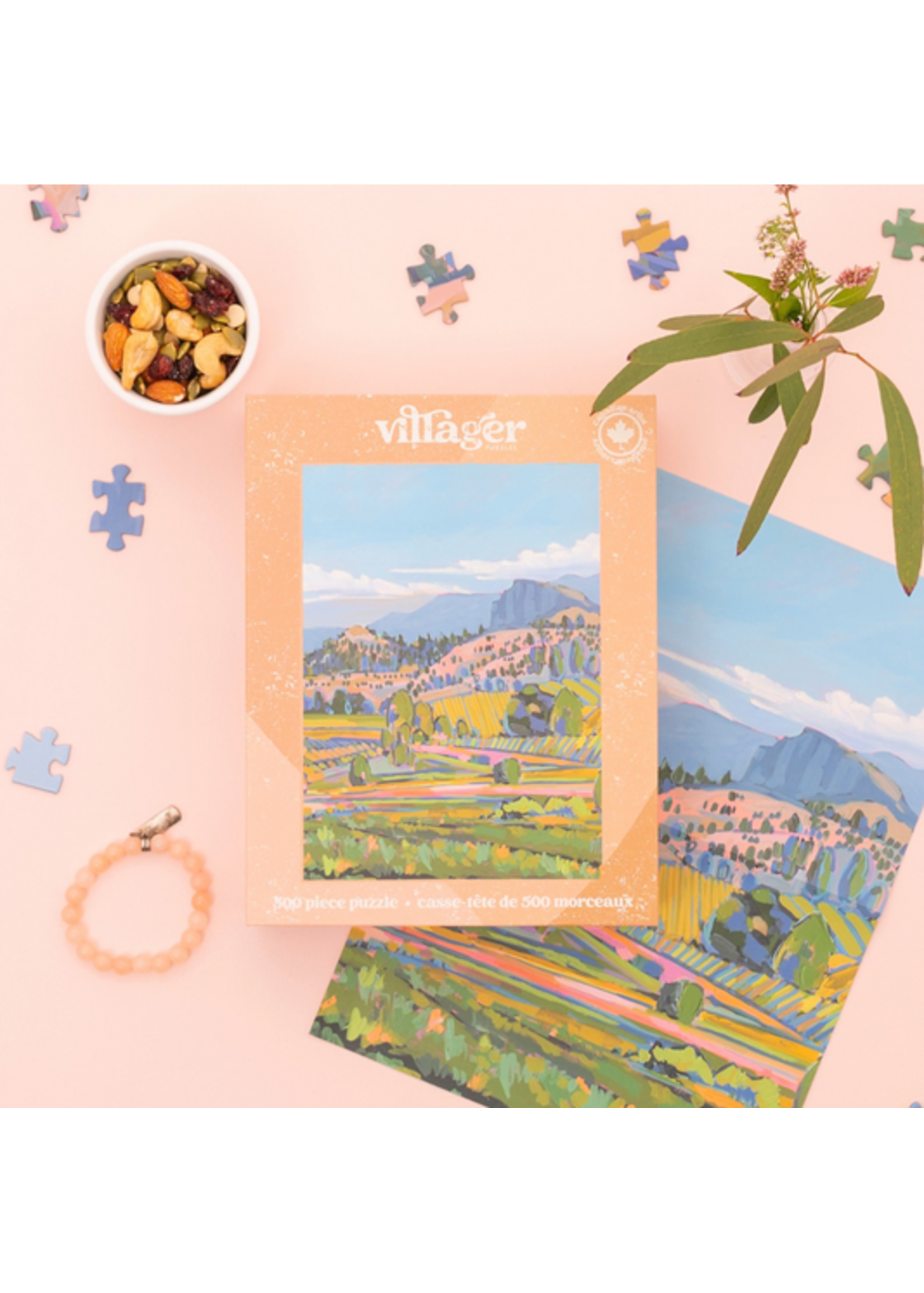 villager VILLAGER PUZZLES 500 PIECE WINE COUNTRY