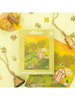 villager VILLAGER PUZZLES 500 PIECE HOBBY FARM