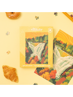 villager VILLAGER PUZZLES 1000 PIECE AUTUMN CASCADE