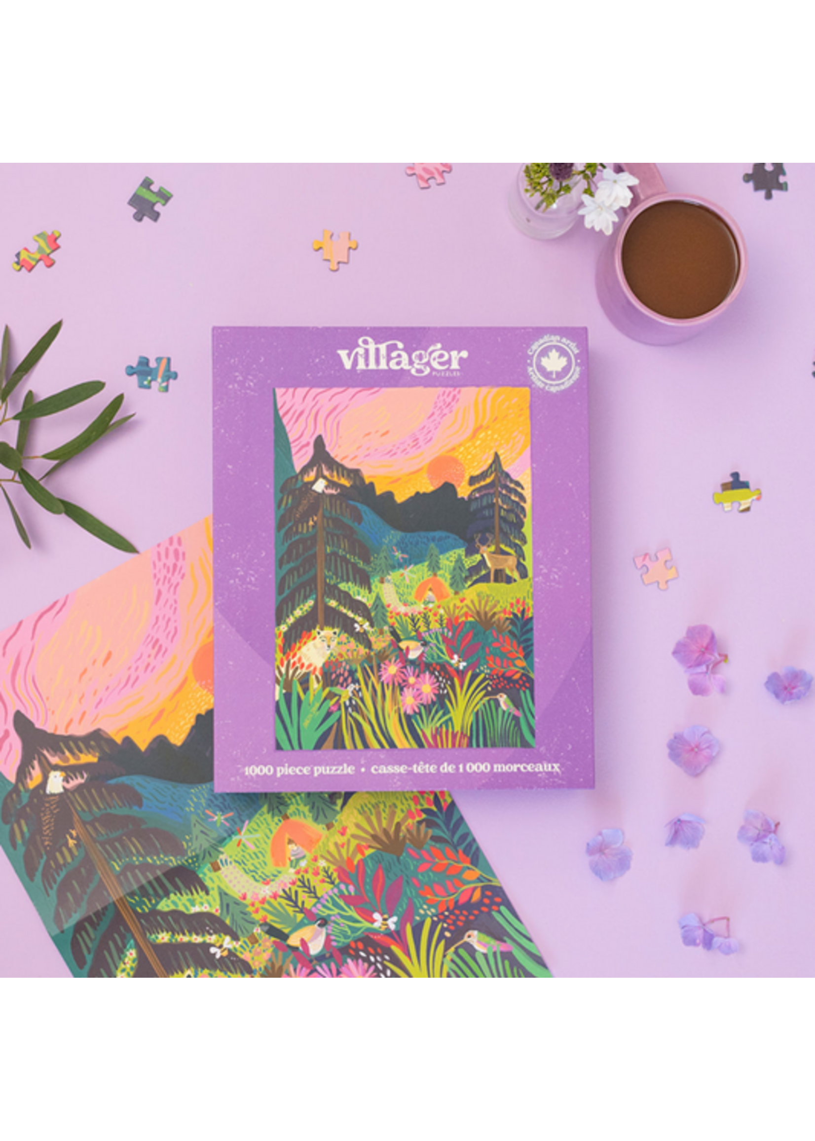 villager VILLAGER PUZZLES 1000 PIECE MANNING PARK
