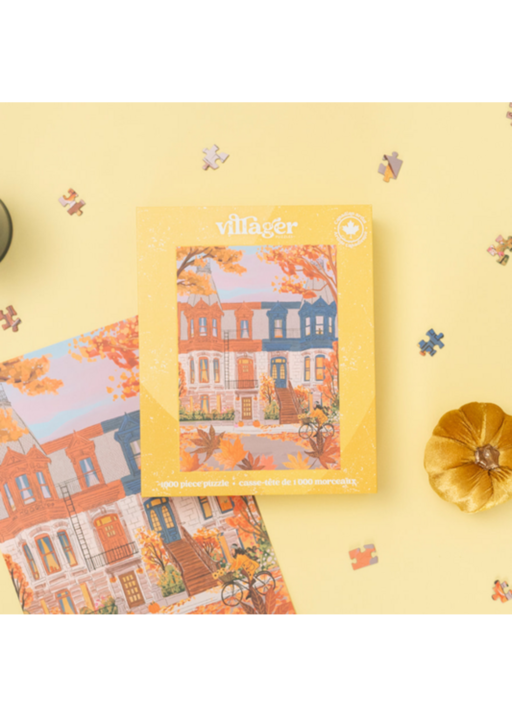 villager VILLAGER PUZZLES 1000 PIECE TOURING MONTREAL