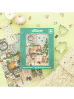 villager VILLAGER PUZZLES 1000 PIECE COTTAGE CHRISTMAS