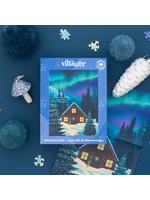 villager VILLAGER PUZZLES 500 PIECE NORTHERN CABIN