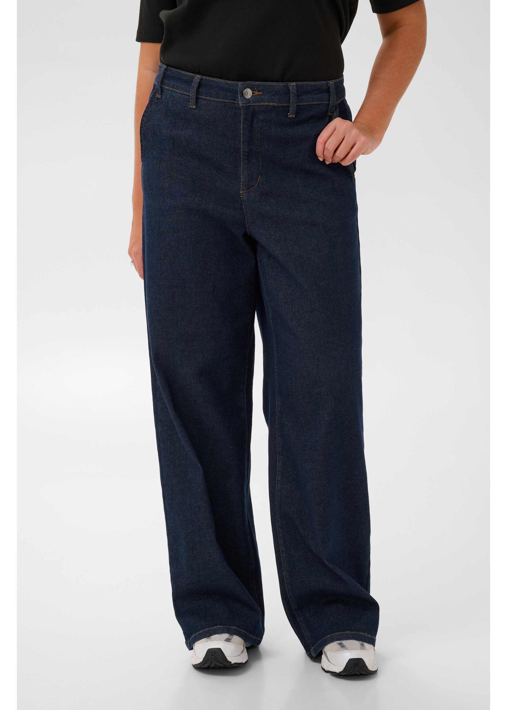 KAFFE KAF KCHAILEY WIDE FULL LENGTH JEANS