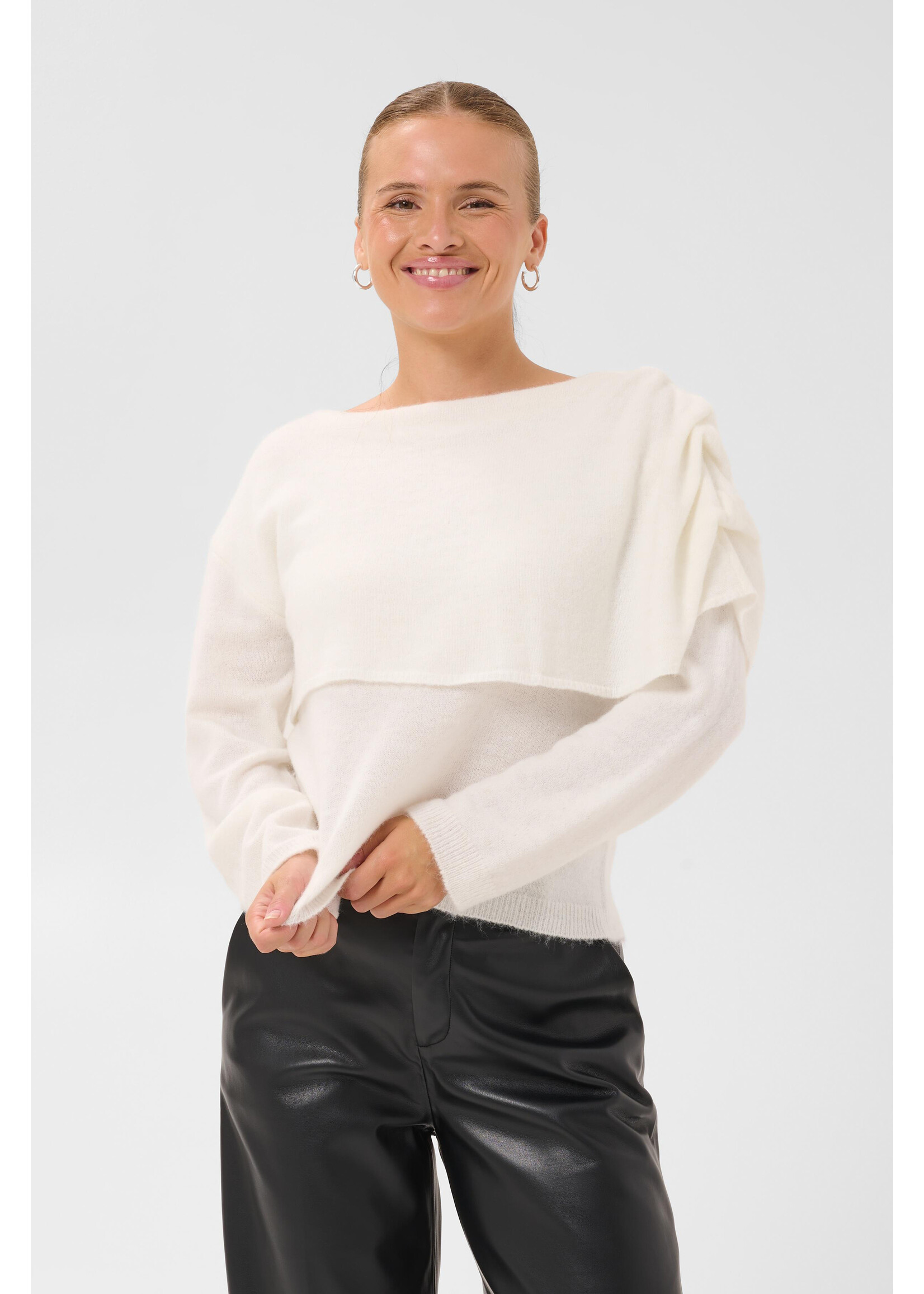 KAFFE KAF KAMARAN PULLOVER