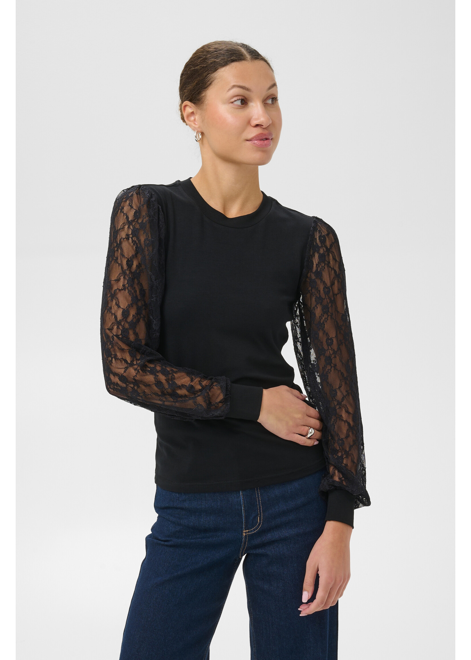 KAFFE KAF KALIANA LACE BLOUSE