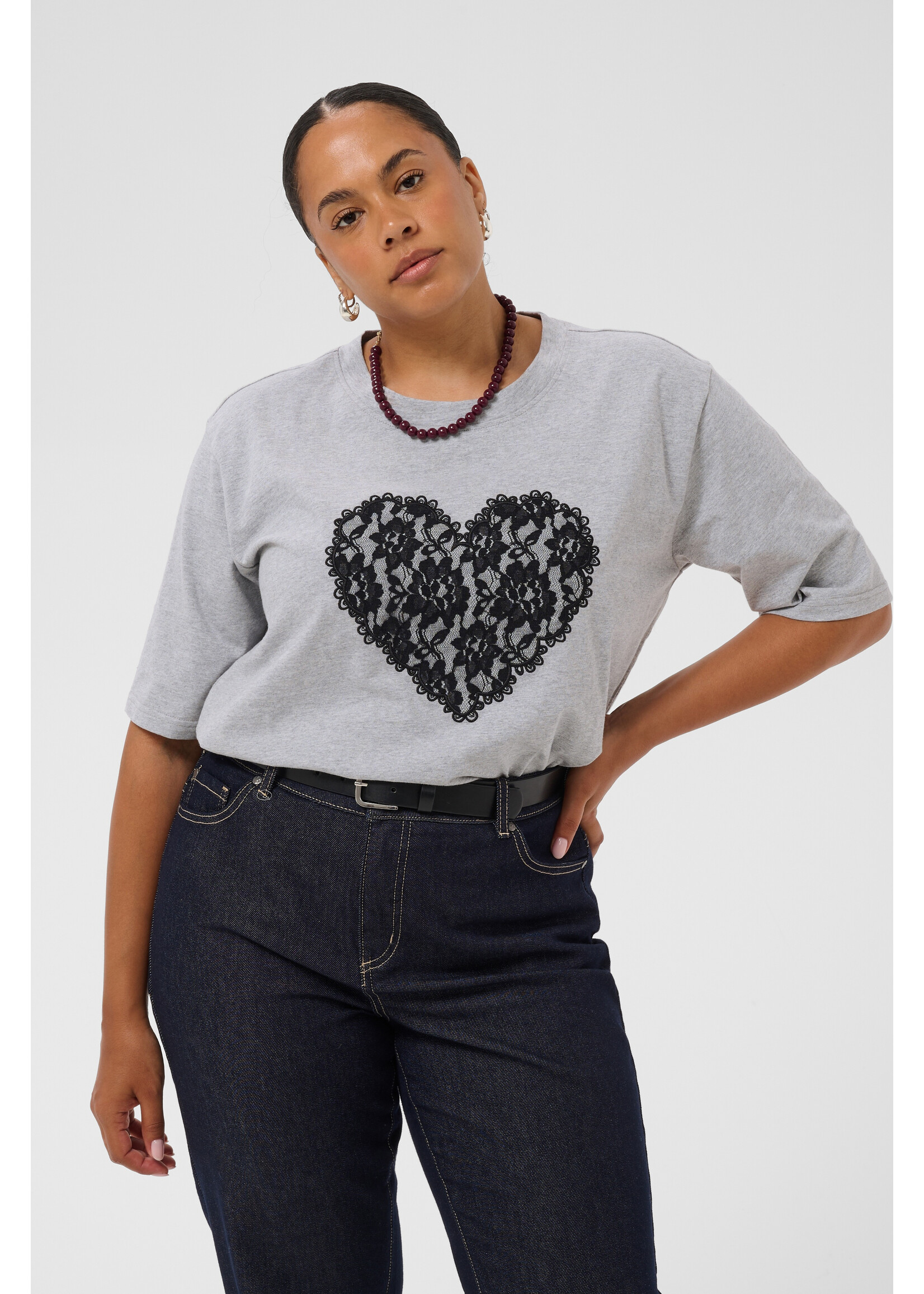 KAFFE KAF KCGLORINA T-SHIRT