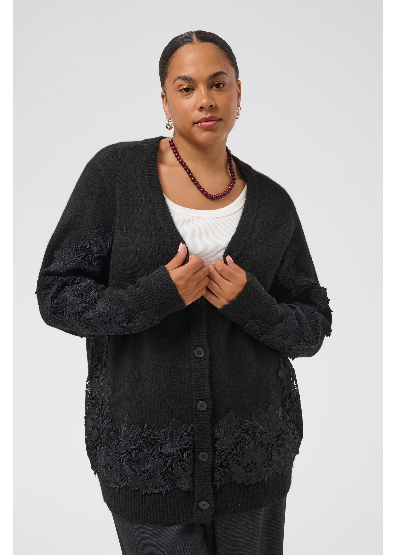 KAFFE KAF KCSIFFA KNIT CARDIGAN