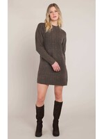 DEX DEX Cable Knit Dress