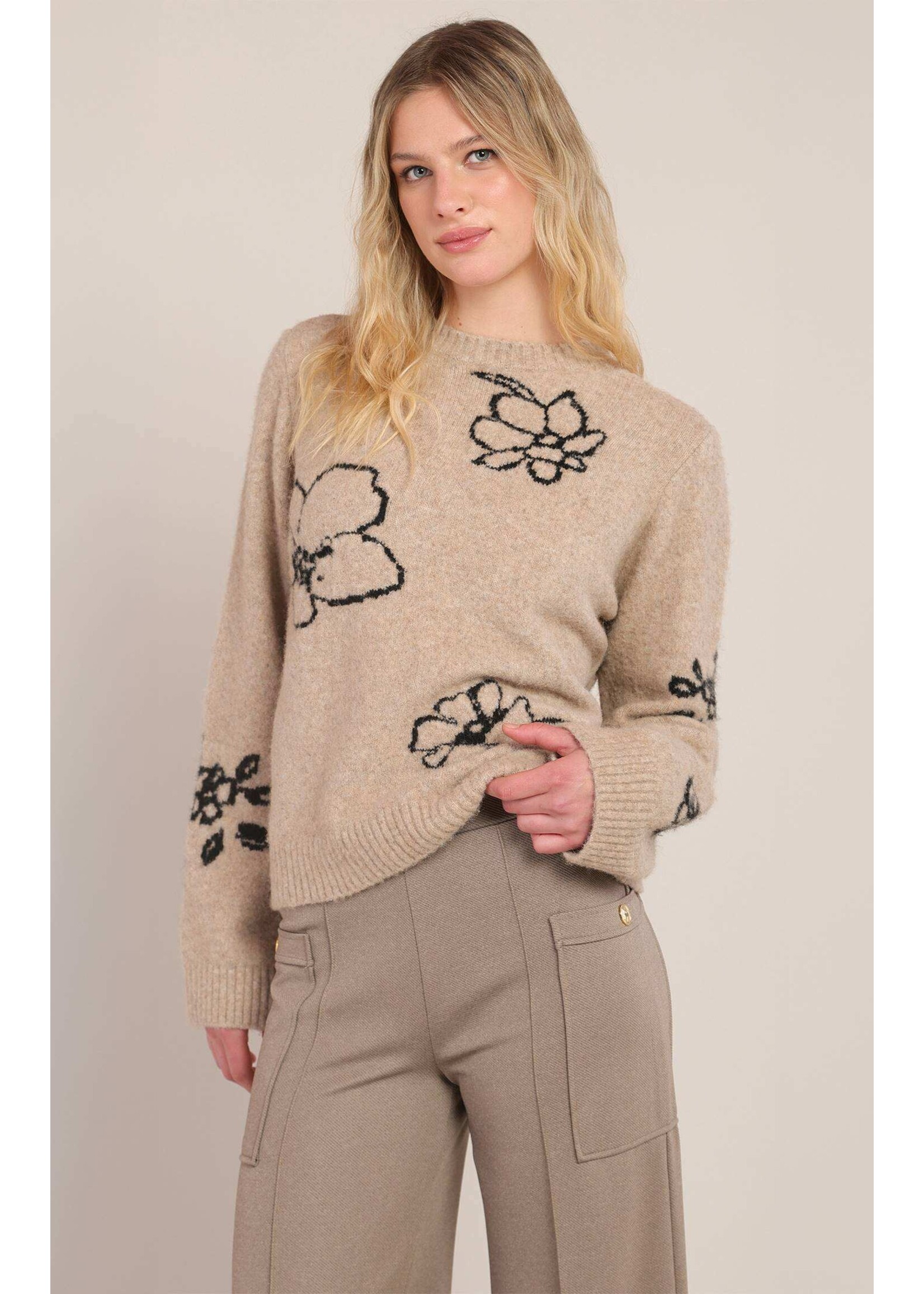 DEX DEX Flower Crewneck Sweater