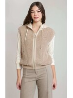 DEX DEX Hooded Boucle Vest