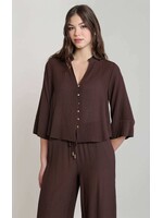DEX DEX Wide Sleeves Blouse