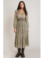 DEX DEX Smocking Waist Dress