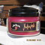 Candleberry Small Jim Beam Maple Candle