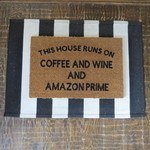 Victoria Martinez Coffee/ Wine/ Prime Door Mat