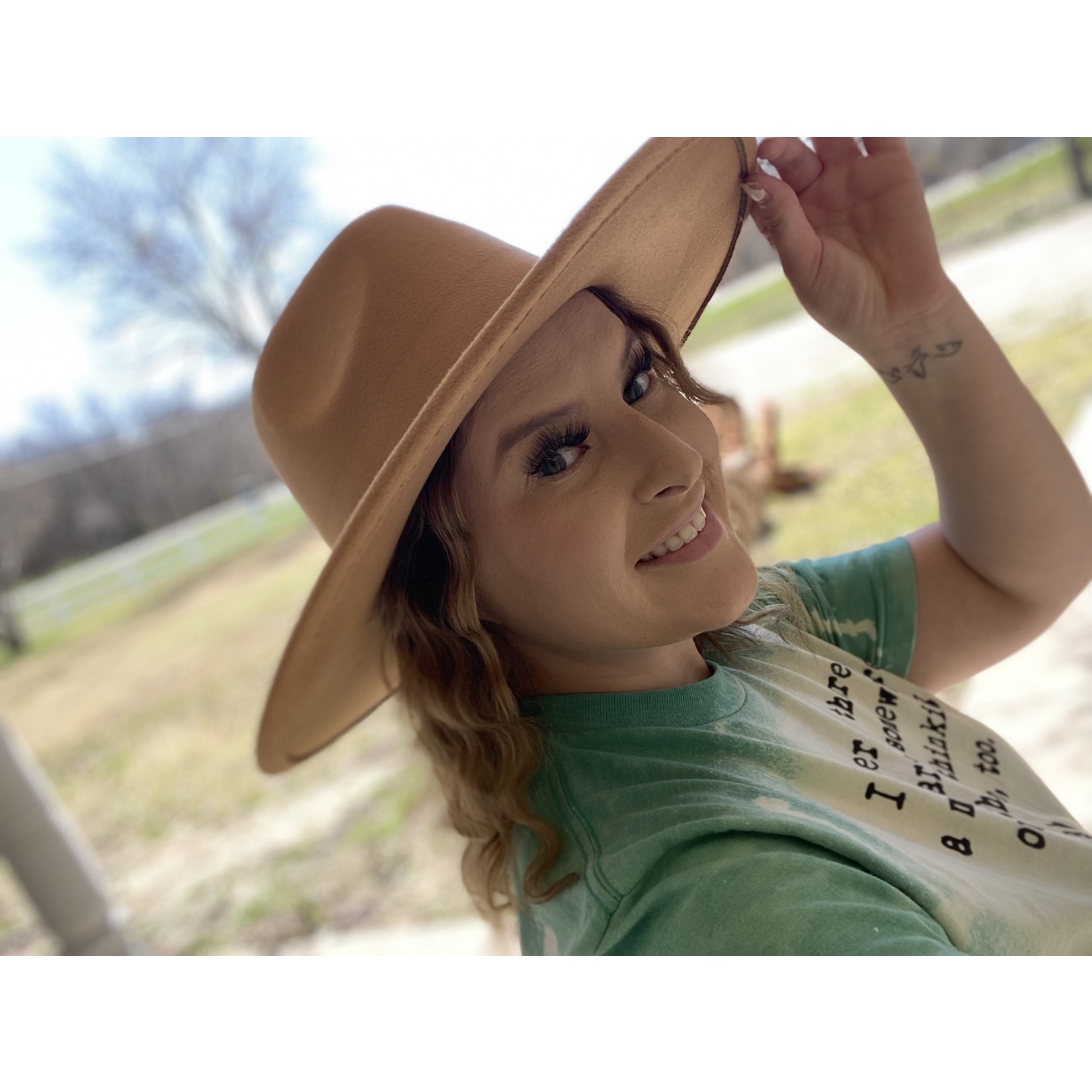 Montana Rancher Felt Hat Camel - Bee 
