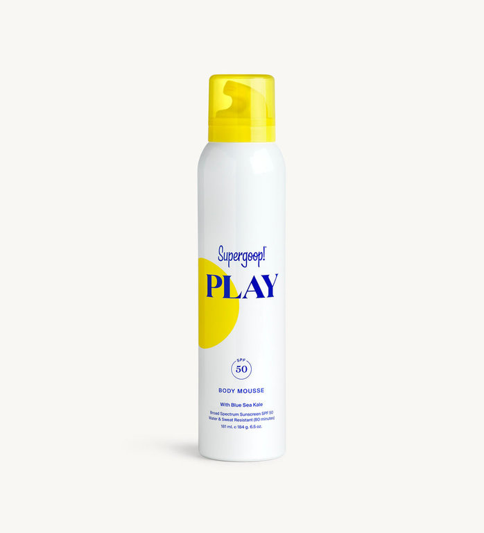 SUPERGOOP SUPERGOOP PLAY Body Mousse SPF 50 with Blue Sea Kale