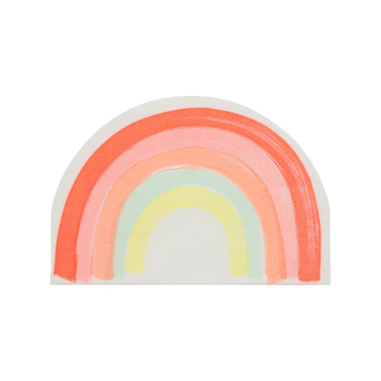 meri meri Meri Meri Neon Rainbow Napkins